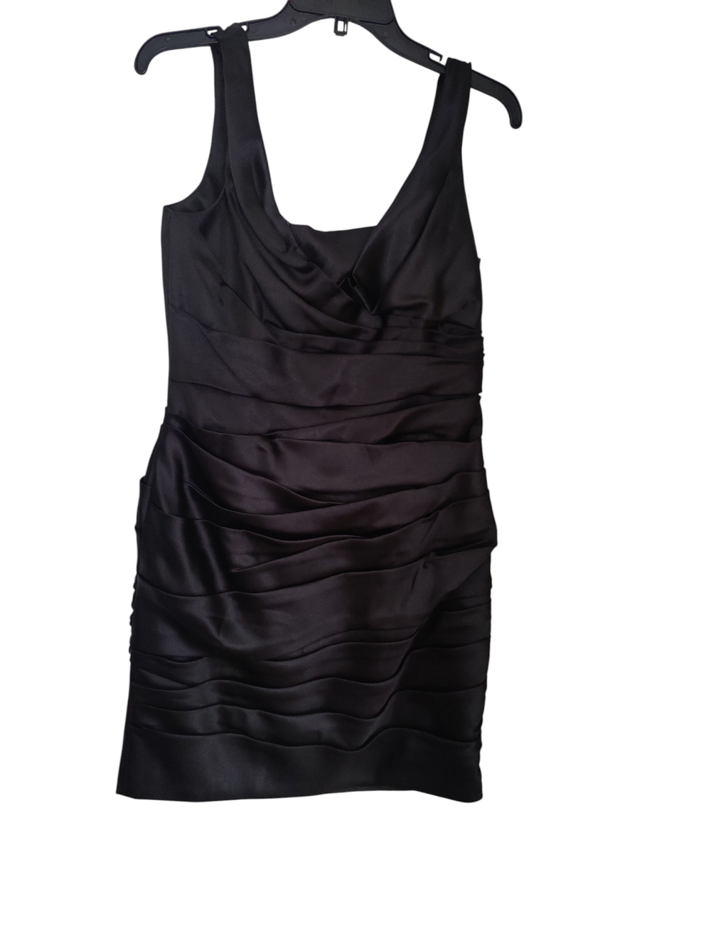 White House Black Marget Classic Black Sleeveless Cocktail Dress